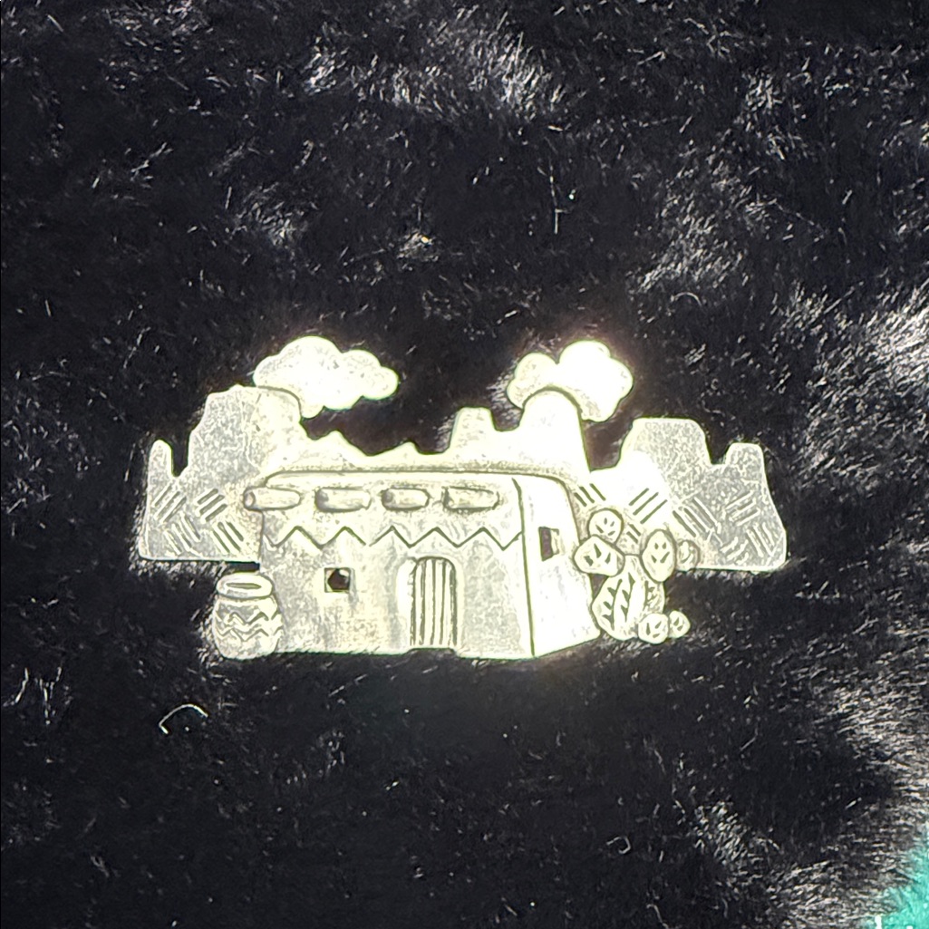 Vintage Jj Pin Mexican Home 1988 Signed Jonette Jewelry 15$